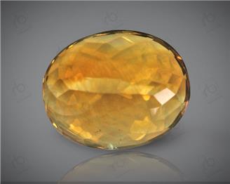Yellow Citrine Natural Certified  9.21CTS-8457